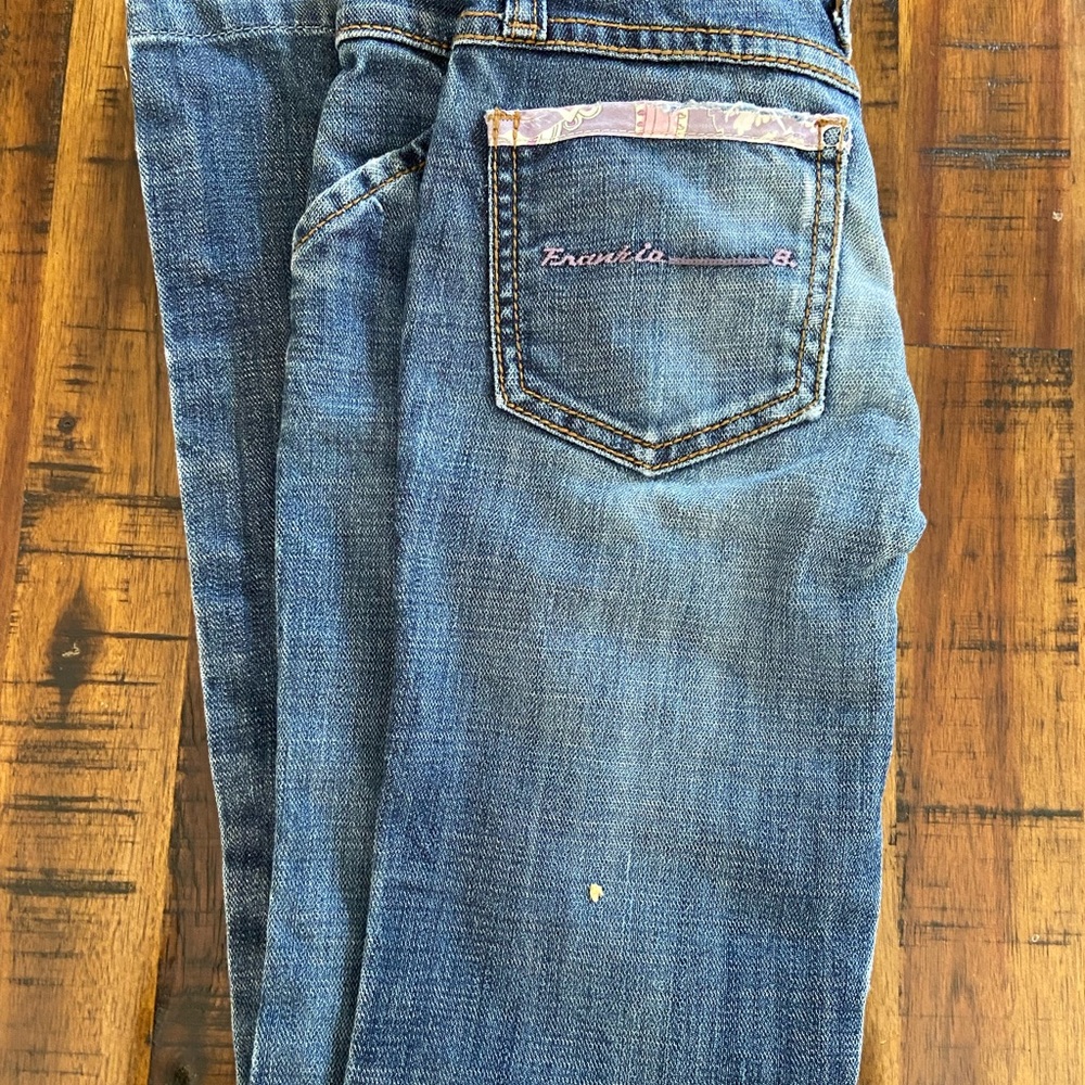 Frankie B. Kids girls Blue Jeans